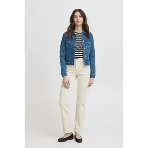 Jeansjacke Damen fransa Fxdenima 1 image-3