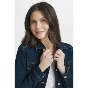Jeansjacke Damen fransa Fxdenima 1 image-5