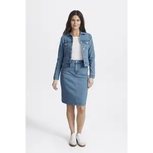 Denim skirt for women fransa Fxdenima 2 image-2
