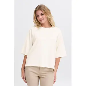 Pullover mit Rundhalsausschnitt Damen fransa Aurora 1 image-1