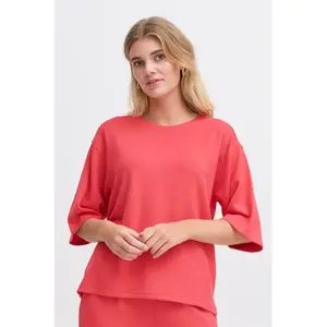 Pullover mit Rundhalsausschnitt Damen fransa Aurora 1 image-1