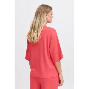 Pullover mit Rundhalsausschnitt Damen fransa Aurora 1 image-3