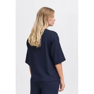Pullover mit Rundhalsausschnitt Damen fransa Aurora 1 image-4