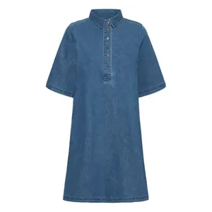 Vestido de ganga feminino fransa Chicago 2 image-0