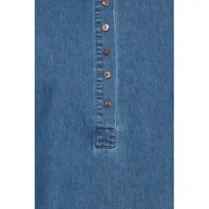 Vestido de ganga feminino fransa Chicago 2 image-4