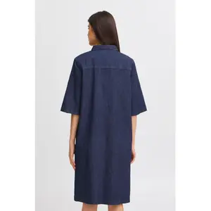 Vestido de ganga feminino fransa Chicago 2 image-3