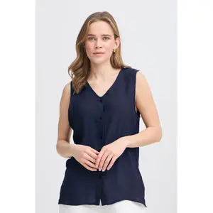 Ärmellose Bluse, Damen fransa Alyssa 1 image-1