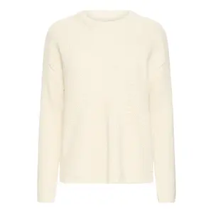 Pullover mit Rundhalsausschnitt Damen fransa Kamia 1 image-0