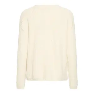 Pullover mit Rundhalsausschnitt Damen fransa Kamia 1 image-1