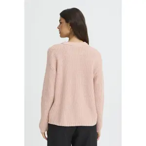 Pullover mit Rundhalsausschnitt Damen fransa Kamia 1 image-5