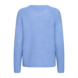 Pullover mit Rundhalsausschnitt Damen fransa Kamia 1 image-1