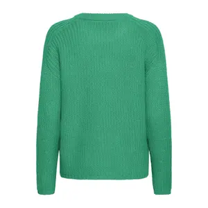 Pullover mit Rundhalsausschnitt Damen fransa Kamia 1 image-1