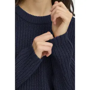 Salta de pescoço redondo de mulher fransa Kamia 1 image-6