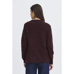 Jumper med rund halsringning för kvinnor fransa Sanny 7 image-5