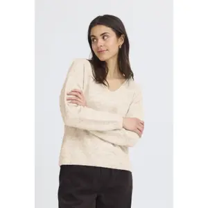 Pullover mit V-Ausschnitt Damen fransa Sanny 8 image-1