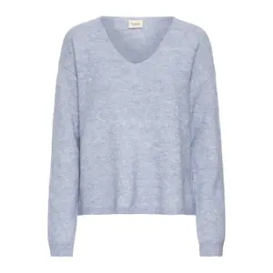 Pullover mit V-Ausschnitt Damen fransa Sanny 8 image-0