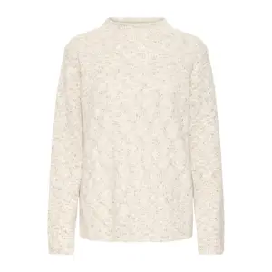 Pullover mit Rundhalsausschnitt Damen fransa Jamie 1 image-0