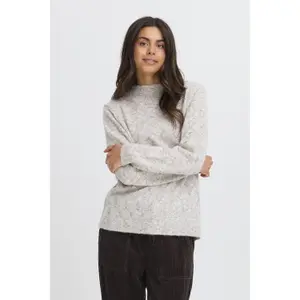 Pullover mit Rundhalsausschnitt Damen fransa Jamie 1 image-4