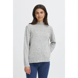 Pullover mit Rundhalsausschnitt Damen fransa Jamie 1 image-1