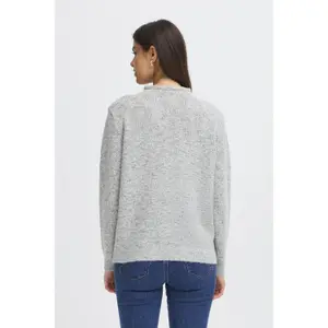 Pullover mit Rundhalsausschnitt Damen fransa Jamie 1 image-5