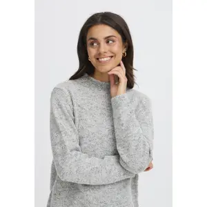 Pullover mit Rundhalsausschnitt Damen fransa Jamie 1 image-3