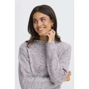 Pullover mit Rundhalsausschnitt Damen fransa Jamie 1 image-5