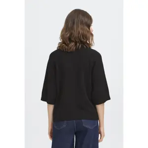 Pullover mit Rundhalsausschnitt Damen fransa Rosel 1 image-4