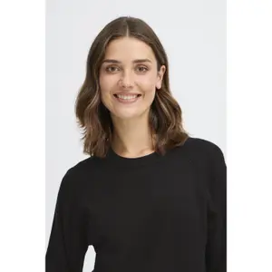 Pullover mit Rundhalsausschnitt Damen fransa Rosel 1 image-5