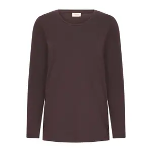Pullover mit Rundhalsausschnitt Damen fransa Terrah 2 image-0