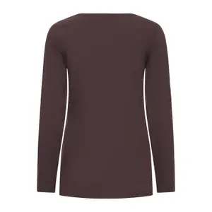 Pullover mit Rundhalsausschnitt Damen fransa Terrah 2 image-1