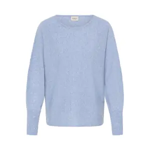 Pullover mit Rundhalsausschnitt Damen fransa Romina 1 image-0