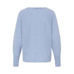 Pullover mit Rundhalsausschnitt Damen fransa Romina 1 image-3