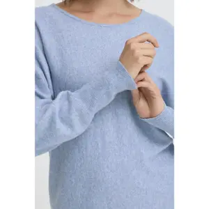 Pullover mit Rundhalsausschnitt Damen fransa Romina 1 image-6