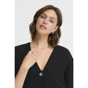 Kortärmad cardigan dam fransa Ita 5 image-6