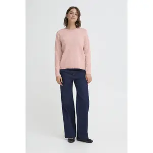 Pullover mit Rundhalsausschnitt Damen fransa Nanni 1 image-1