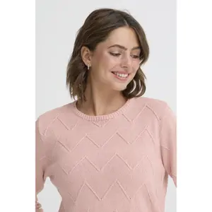 Pullover mit Rundhalsausschnitt Damen fransa Nanni 1 image-5