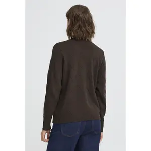Pullover mit Rundhalsausschnitt Damen fransa Nanni 1 image-4