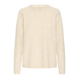 Trøje med rund hals til kvinder fransa Risal 2 image-4