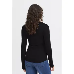 Women's long sleeve T-shirt fransa Kasic 1 image-3