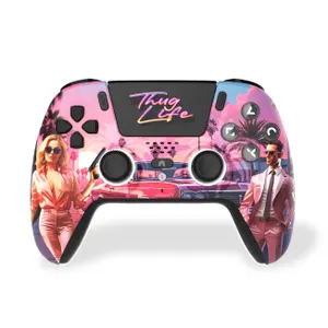 Manette de jeu bluetooth pour PS5 Led Freaks & Geeks