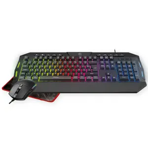 Clavier et souris avec tapis Freaks & Geeks Hikari image-3