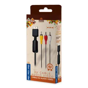 AV RCA Cable Freaks & Geeks PS1/PS2/PS3 image-0