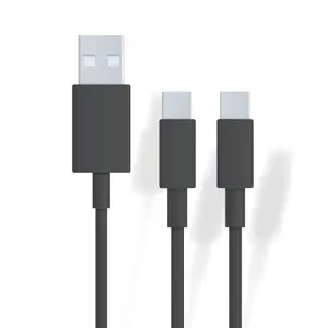 Opladerkabel til 2 controllere Freaks & Geeks PS5 type C image-1