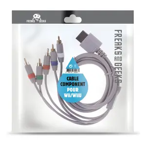Cable de video componente Freaks & Geeks Wii/WiiU
