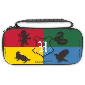 Väska för Switch och Switch OLED Freaks & Geeks Harry Potter 4 Maisons