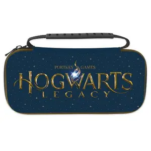 Väska för Switch och Switch OLED Freaks & Geeks Harry Potter Hogwarts Legacy fond bleu+gros logo