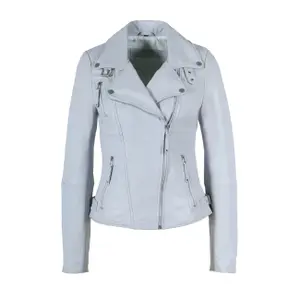 Veste en cuir femme Freaky Nation Biker Princess image-0