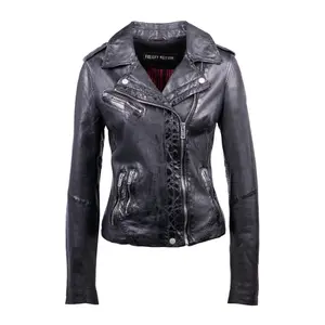 Lederjacke Frau Freaky Nation My Luck image-0
