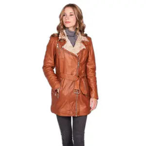 Ledermantel Frau Freaky Nation Polar Day image-1