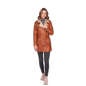 Ledermantel Frau Freaky Nation Polar Day image-2